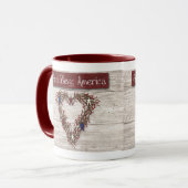 God Bless America Mok (Voorkant links)