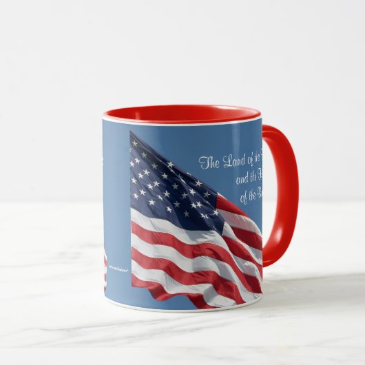 God Bless America Mok (Voorkant rechts)