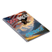 GOD BLESS AMERICA NOTITIEBOEK (Rechterzijde)