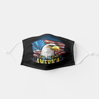 God Bless America Pandemic Face Masker