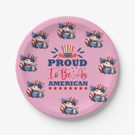 God Bless America Papieren Bordje