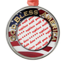 God Bless America Patriotic Photo Lijst