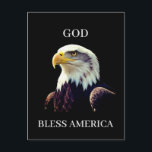 God Bless America – Patriotic Strength with  Proud Feestdagenkaart<br><div class="desc">God Bless America carries the weight of national pride, unity, and heartfelt gratitude. The phrase is iconic — instantly evoking imagery of freedom, resilience, and the enduring spirit of the United States. It feels ceremonial yet personal, powerful yet sincere. This identity blends classic Americana symbolism with a clean, modern sense...</div>
