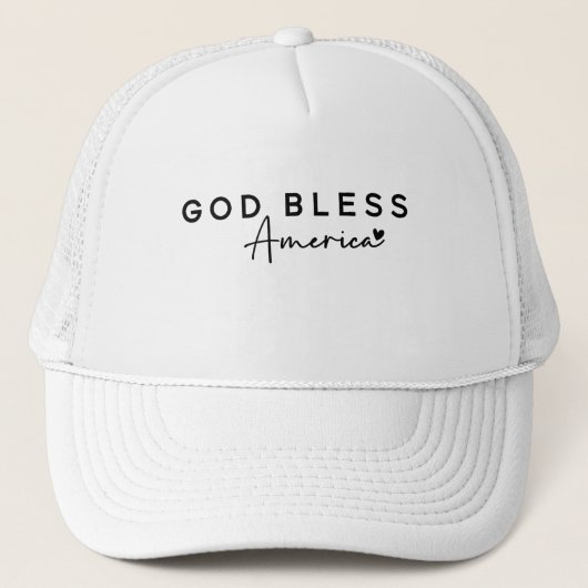 GOD BLESS America petten 🇺🇸🧢 (Voorkant)