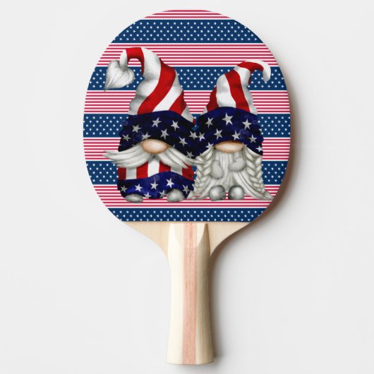 God Bless America Ping Pong Paddle Tafeltennisbatje (Voorkant)