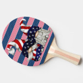God Bless America Ping Pong Paddle Tafeltennisbatje (Zijkant)