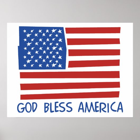 God Bless America poster (Voorkant)