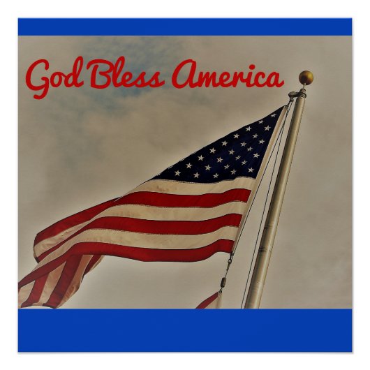 God Bless America poster (Voorkant)