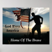 God Bless America Poster (Voorkant)
