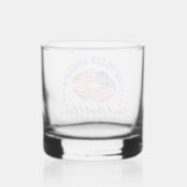 God Bless America - Rocks Glas (Achterkant)