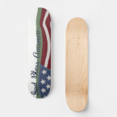 God Bless America Skateboard (Voorkant)