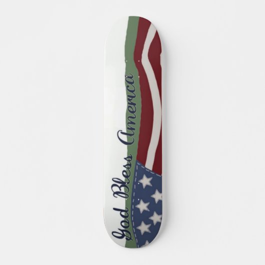 God Bless America Skateboard (Voorkant)