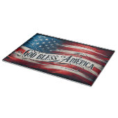 God Bless America Snijplank (Hoek)