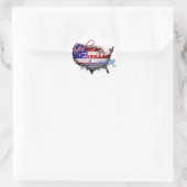 God Bless America Sticker (Tas)