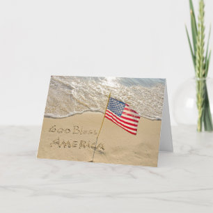 God Bless America-strand Kaart