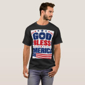God Bless America T-shirt (Voorkant volledig)