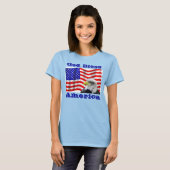 God Bless America T Shirt (Voorkant volledig)