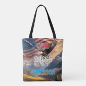 GOD BLESS AMERICA TOTE BAG (Achterkant)