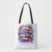 God Bless America Tote Bag (Voorkant)