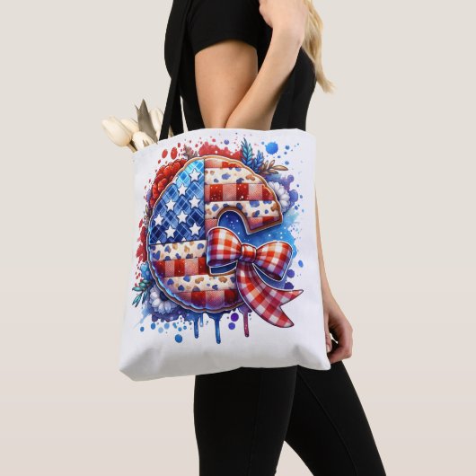 God Bless America Tote Bag (Dichtbij)