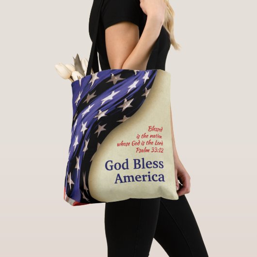 GOD BLESS AMERICA TOTE BAG (Dichtbij)