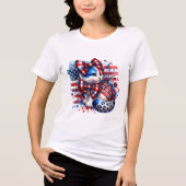 God Bless America Tri-Blend Shirt (Voorkant)