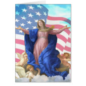GOD BLESS AMERICA VIRGIN MARY RELIGIOE (Voorkant)