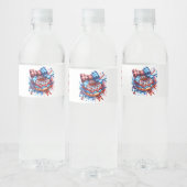 God Bless America Waterfles Etiket (Flessen)
