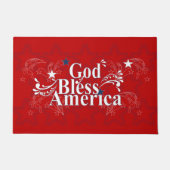 God Bless America Welkom Mat (Voorkant)
