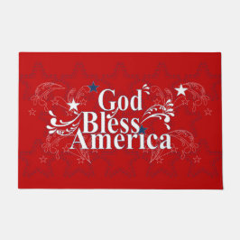 God Bless America Welkommat Deurmat