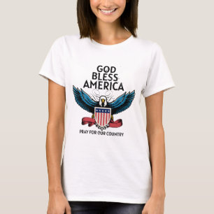 God Bless America Women's T-shirt