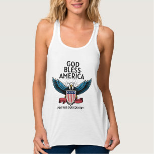 God Bless America Women's Tanktop
