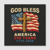 God Bless Amerika 250 Jaar 1776-2026 (Voorkant)
