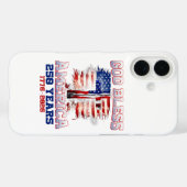 God Bless Amerika 250 Jaar 1776 2026 Case-Mate iPhone Case (Achterkant (horizontaal))