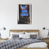 God Bless Amerika Canvas Afdruk (Insitu (Slaapkamer))