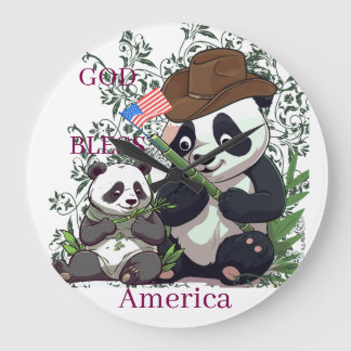 GOD BLESS Amerika Grote Klok