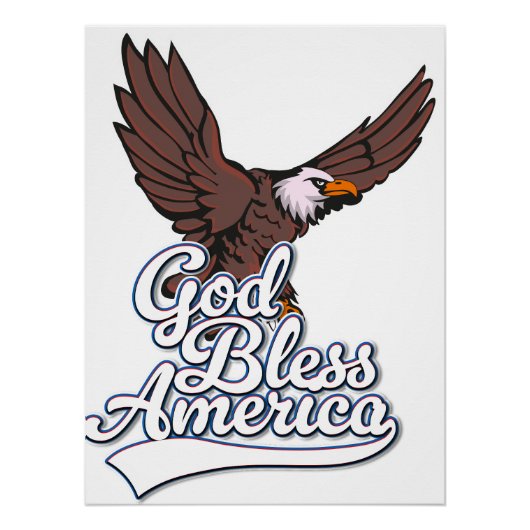 God Bless Amerika Perfect Poster (Voorkant)
