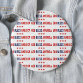 God Bless Amerika Ronde Button 6,0 Cm (In situ)