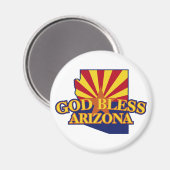 God Bless Arizona Magneet (Voorkant / Achterkant)