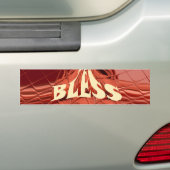 God Bless Art Print Bumpersticker (Op auto)