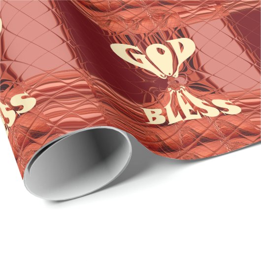 God Bless Art Print Cadeaupapier (Rol Hoek)