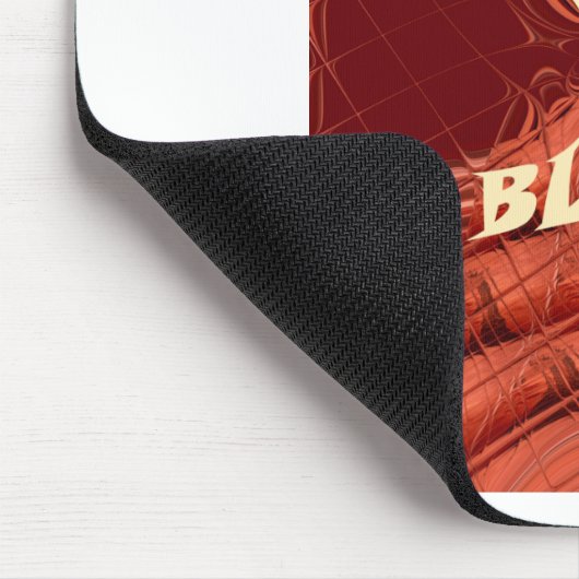 God Bless Art Print Muismat (Hoek)