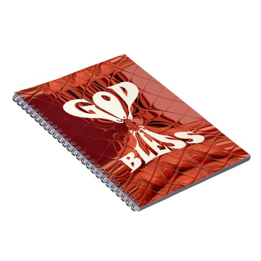 God Bless Art Print Notitieboek (Rechterzijde)