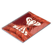 God Bless Art Print Notitieboek (Linkerzijde)