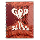 God Bless Art Print Notitieboek (Voorkant)