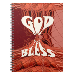 God Bless Art Print Notitieboek