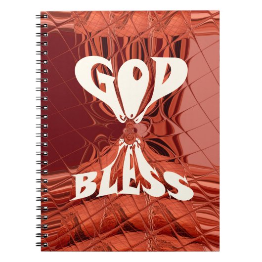 God Bless Art Print Notitieboek (Voorkant)