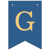 God Bless Boy Blue 7 Letters Baptisme Commune Vlaggetjes (Tweede vlag)