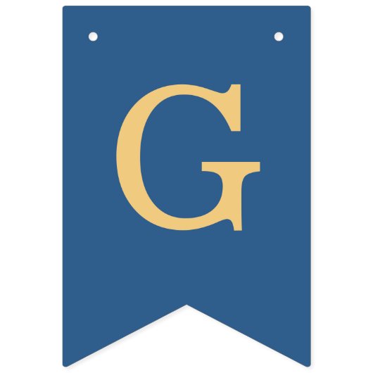 God Bless Boy Blue 7 Letters Baptisme Commune Vlaggetjes (Tweede vlag)