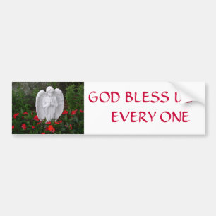 GOD BLESS BUMPERSTICKER